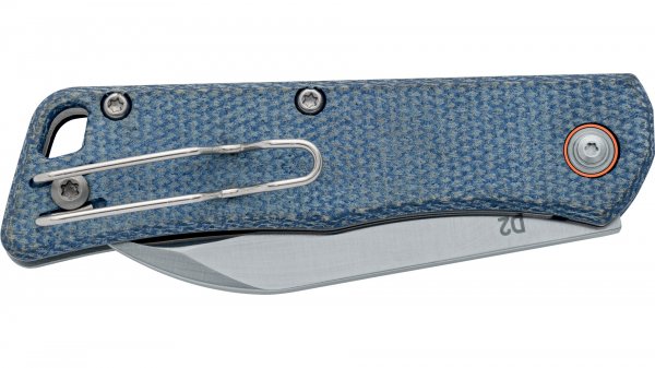 Ніж Black Teeny Micarta Blue