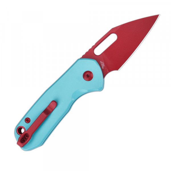 Нож CJRB Pyrite Mini Aluminium Blue\Pink