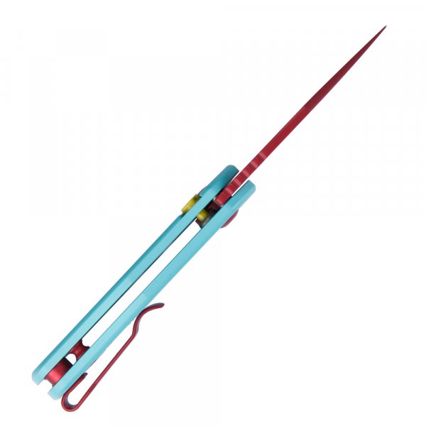 Нож CJRB Pyrite Mini Aluminium Blue\Pink