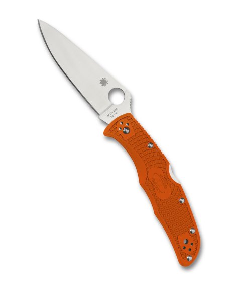 Нож Spyderco Endura 4 Flat Ground, Orange