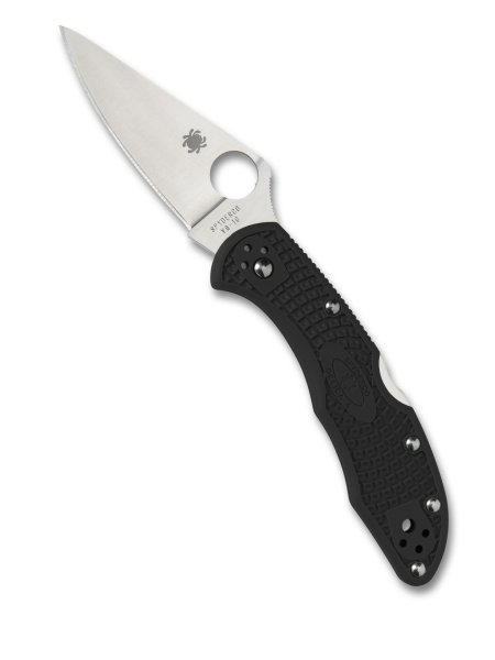 Ніж Spyderco Delica 4 FRN, Flat Ground, Black