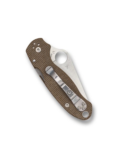 Ніж Spyderco Para 3 Cru-Wear Micarta Brown