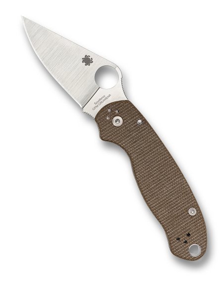 Ніж Spyderco Para 3 Cru-Wear Micarta Brown
