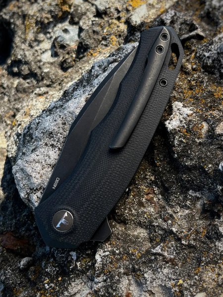 Ніж Cimmerian Knives С1 N690 BSW Black
