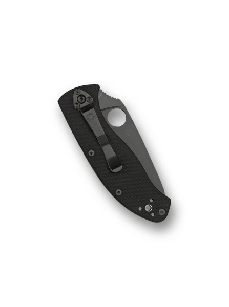 Нож Spyderco Tenacious, G10, Black Blade