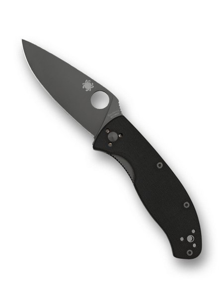 Нож Spyderco Tenacious, G10, Black Blade