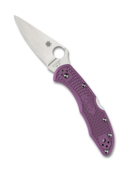 Нож Spyderco Delica 4 VG-10 FRN Purple