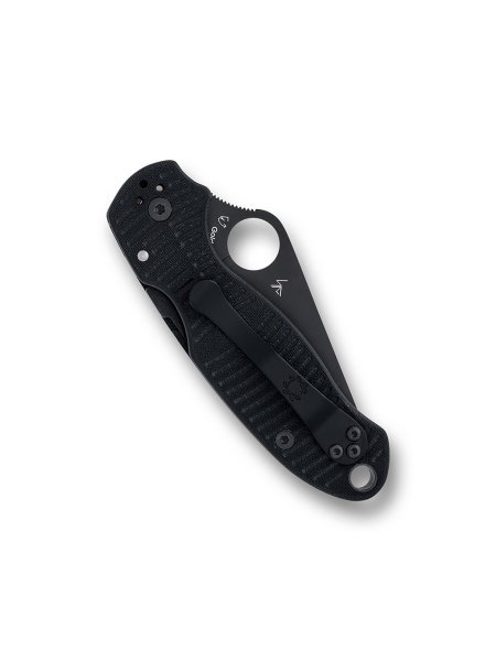 Ніж Spyderco Para 3 Salt Black