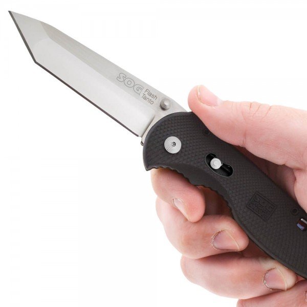 Ніж SOG Flash II Tanto Satin